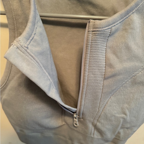 Aerie Offline High Impact front zipper sports bra sz L nwot - Picture 4 of 4